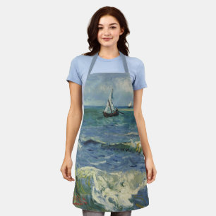 Tablier Vincent van Gogh - Marine près de Saintes Maries