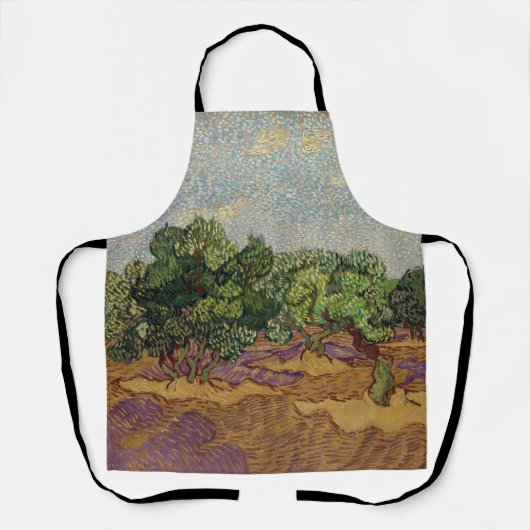 Tablier Vincent van Gogh - Olive Trees (Recto)