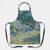 Tablier Vincent van Gogh - Oliveraie : ciel bleu brillant (Recto)