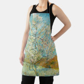 Tablier Vincent van Gogh - Poche rose en fleurs (Insitu)