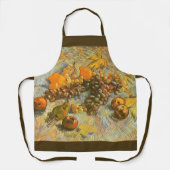 Tablier Vincent van Gogh - Pommes, poires, citrons, raisin (Recto)