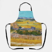 Tablier Vincent van Gogh - Récolte à La Crau (Recto)