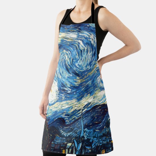 Tablier Vincent van Gogh - Starry Night, (Insitu)