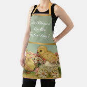 Tablier Vintage 2 Poulets Vacances de Pâques (Insitu)