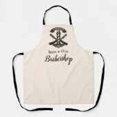 Tablier Vintage Barbershop Tools (Recto)