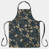 Tablier Vintage blue Dragonfly (Recto)