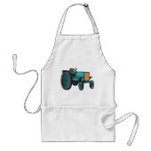 Tablier Vintage Blue Tracteur (Devant)