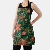 Tablier Vintage Christmas Pattern - Apron (Insitu)