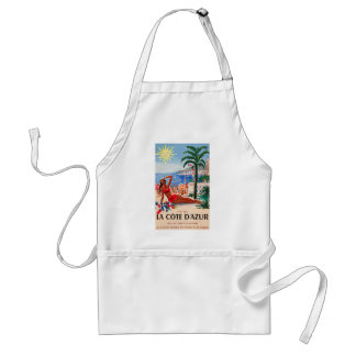 Tablier Vintage Côte d'Azur Beach Girl