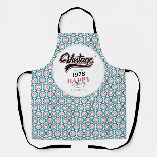 Tablier Vintage depuis - 1978 (Recto)