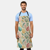 Tablier Vintage Easter Eggs with Floral Buds (Porté)
