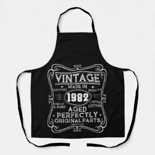 Tablier Vintage Fabriqué En 1982 Retro Classic