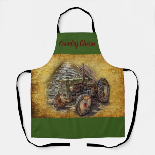 Tablier Vintage Farm (Recto)