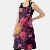 Tablier Vintage floral : Splendor jardin d'automne (Insitu)