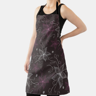 Tablier vintage Floral Style cuisine
