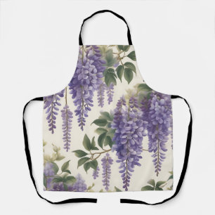 Tablier Vintage Floral Wisteria