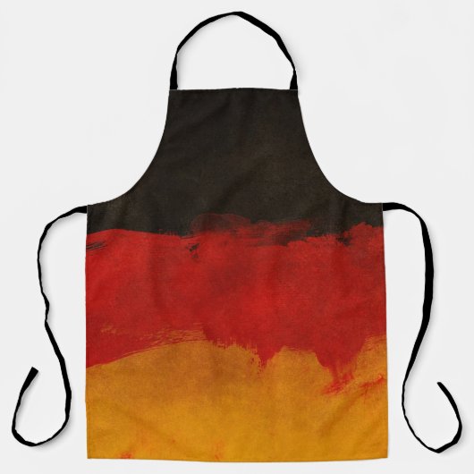 Tablier Vintage Germany Flag Apron | Retro Patriotic Desig (Recto)