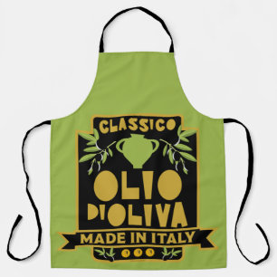 Tablier Vintage italien huile d'olive