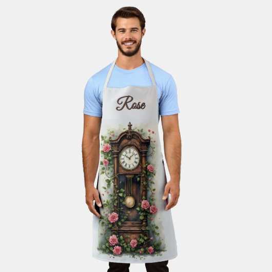 Tablier Vintage Ivy Rose Grandfather Clock (Porté)