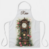 Tablier Vintage Ivy Rose Grandfather Clock (Recto)