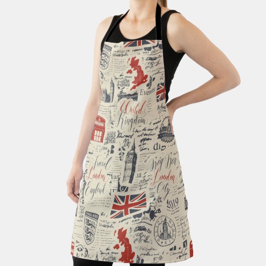Tablier Vintage London Apron  (Insitu)