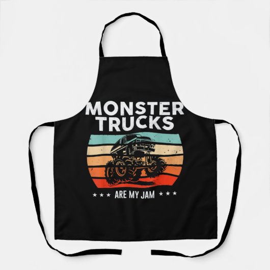 Tablier Vintage Monster Truck (Recto)