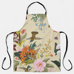 Tablier vintage motif floral vintage sans soudure. Fichier