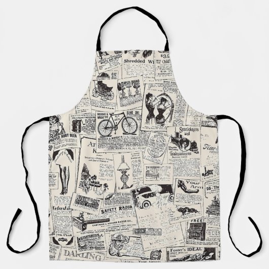 Tablier Vintage Newspaper (Recto)