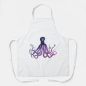 Tablier Vintage Octopus Sealife  (Recto)