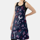 Tablier vintage paradise bird seamless repeating pattern b (Insitu)