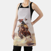 Tablier Vintage Rodeo Cowboy Bronc Rider (M) (Insitu)