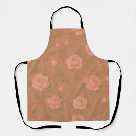 Tablier Vintage Rose Apron (Recto)