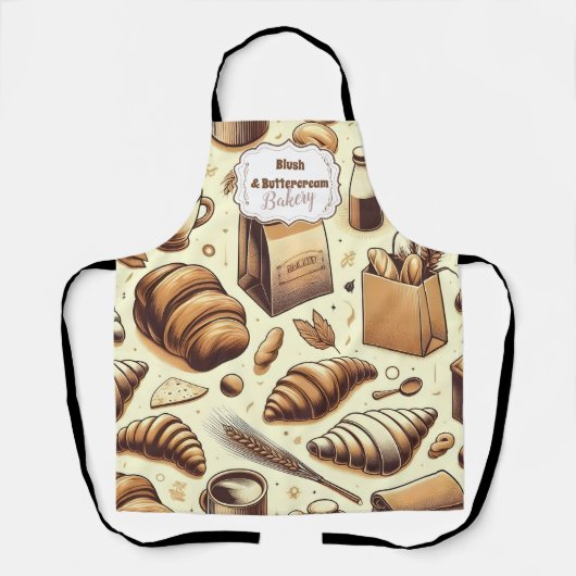 Tablier Vintage Rustic Bakery (Recto)