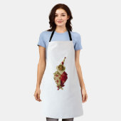 Tablier Vintage Valentine Apron (Porté)