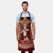 Tablier Vintage Valentine Day  (Porté)