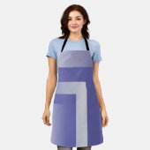 Tablier Violet bleu 2022 (Porté)