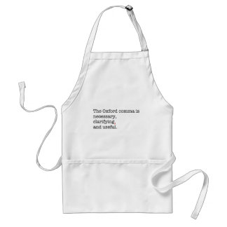 Tablier Virgule de Pro-Oxford