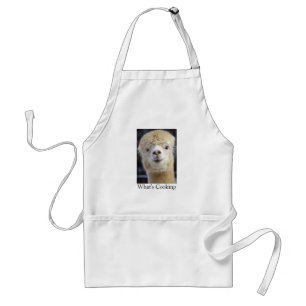 Tablier Visage d'alpaca mignon
