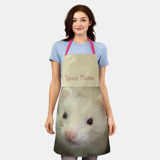 Tablier Visage de furet (Porté)