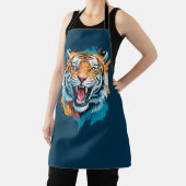 Tablier Visage de tigre torride (Insitu)