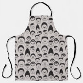 Tablier Visages de Doodle (Recto)