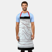 Tablier Visages Mignons et Souriants (Porté)