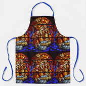 Tablier Vitrail Vitre Cadeau de Noël (Recto)