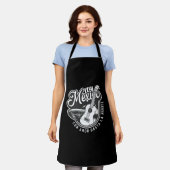 Tablier Viva Mexico Party avec ma guitare (Porté)