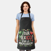 Tablier Viva Mexique Fête de l'indépendance mexicaine (Porté)