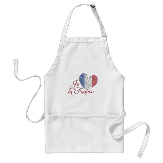 Tablier Vive la France (Devant)