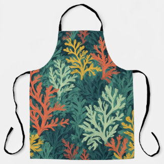 Tablier Vivid Coral Forest - Apron