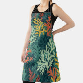 Tablier Vivid Coral Forest - Apron (Insitu)