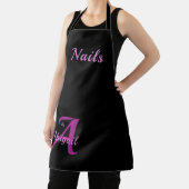 Tablier Vivid Gras Noir & Purple Nails Par Vous (Insitu)