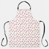 Tablier Vivid Red Cherry Motif (Recto)